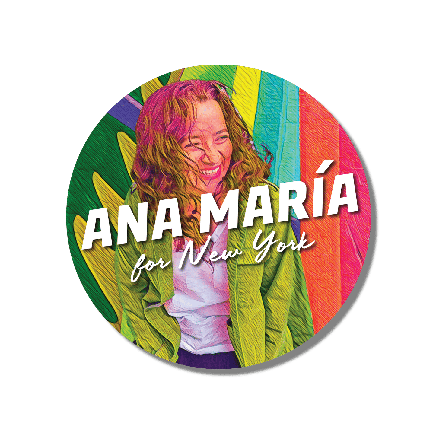 Ana María for NY | Pack of 5 Glossy Stickers