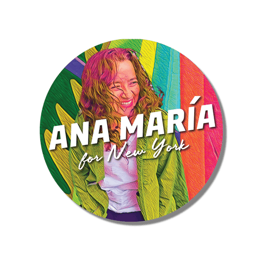 Ana María for NY | Pack of 5 Glossy Stickers