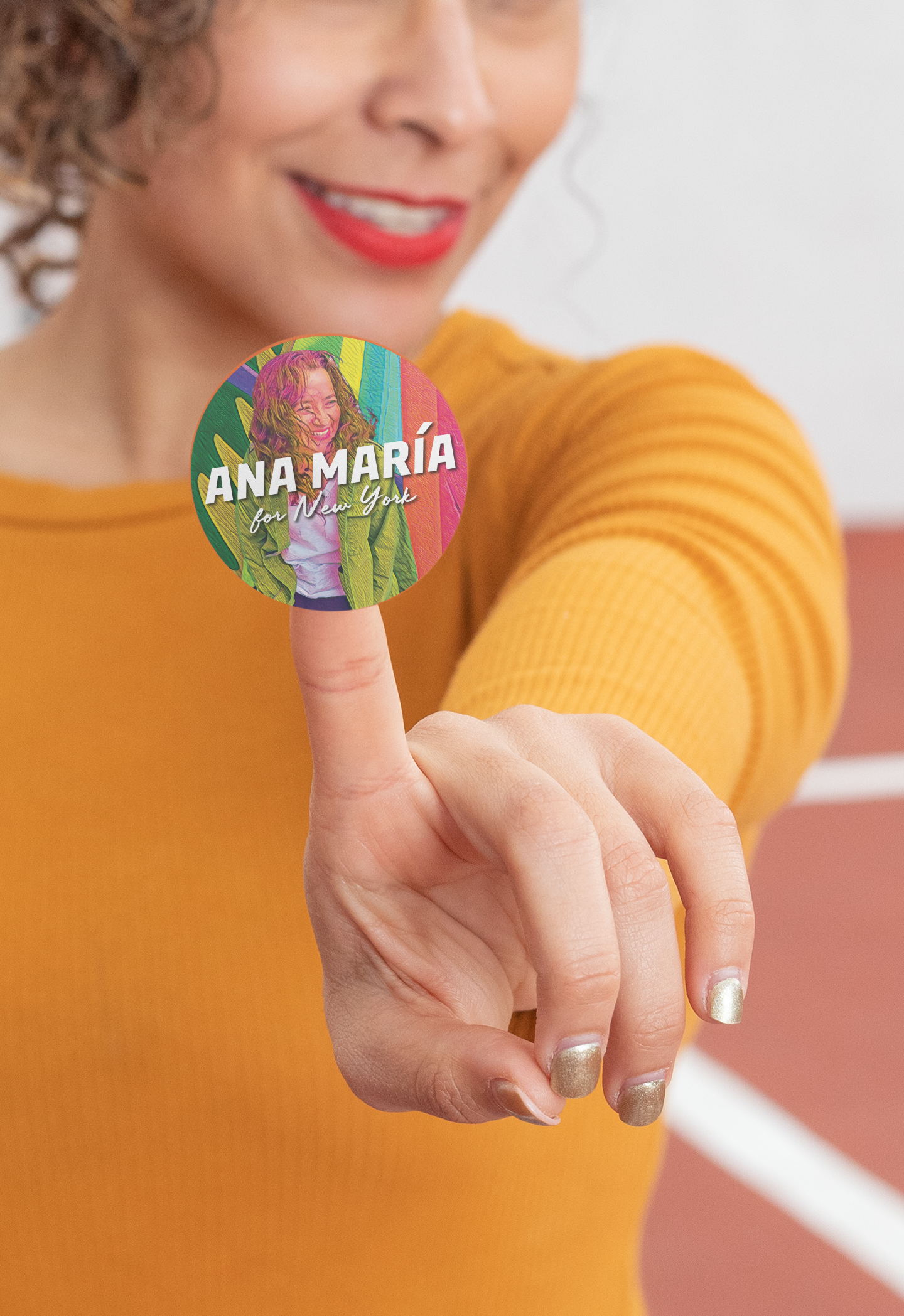 Ana María for NY | Pack of 5 Glossy Stickers